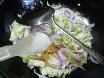 Make Onions and cabbage step 9