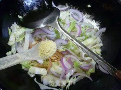 Make Onions and cabbage step 10