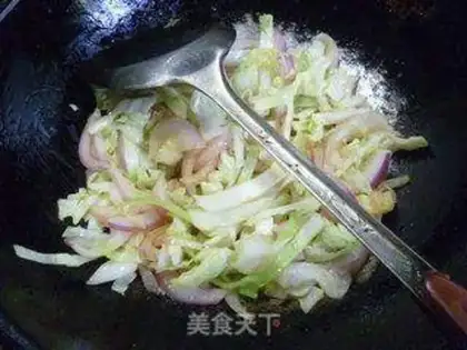 Make Onions and cabbage step 11