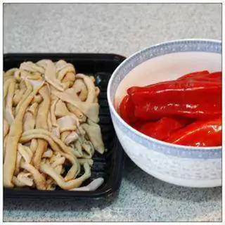 Make Pepper duck intestines step 0
