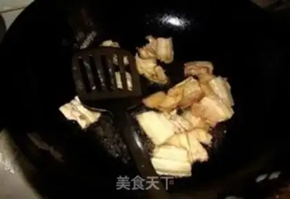 Make A dry pot with tofu step 3