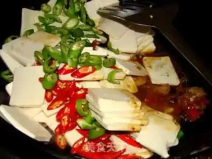 Make A dry pot with tofu step 5