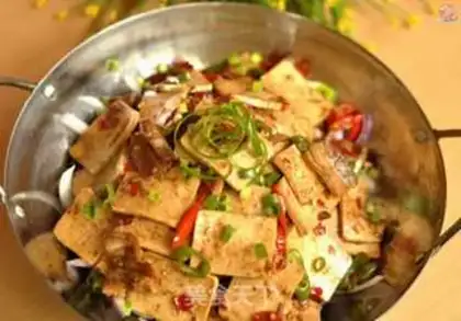 Make A dry pot with tofu step 8