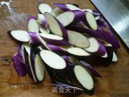 Make Salted fish and eggplant step 3