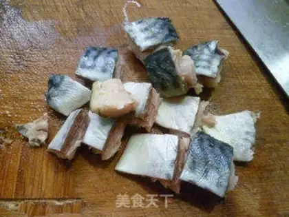 Make Salted fish and eggplant step 4