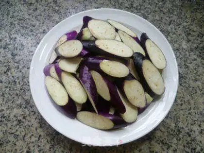 Make Salted fish and eggplant step 5