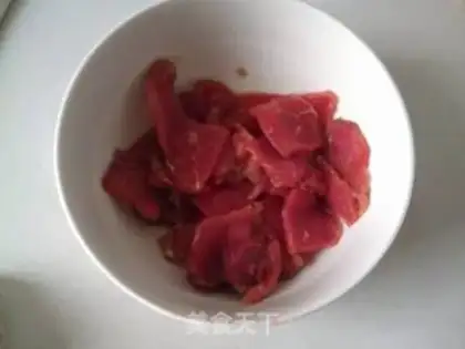 Make Mushu meat step 1