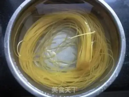 Make ♪ Soup noodle ♪ step 1