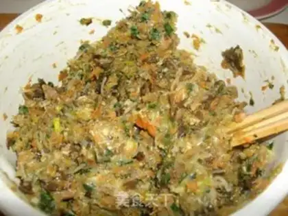 Make Vietnam Spring Roll step 1