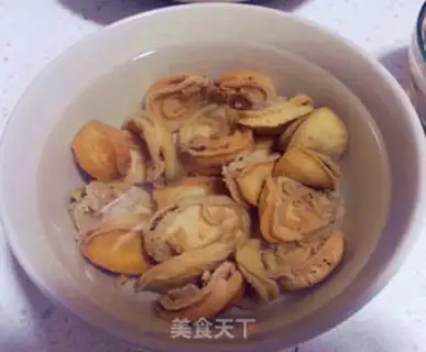 Make Little abalone dry chicken step 0