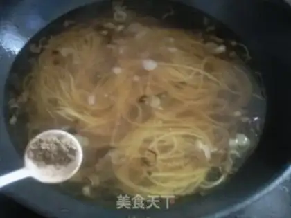 Make ♪ Soup noodle ♪ step 8