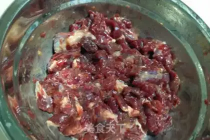 Make Scrambled beef step 0