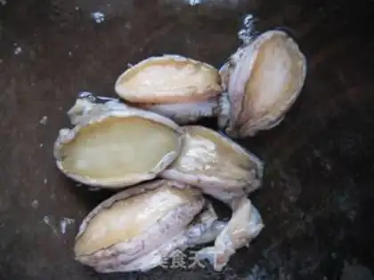 Make Garlic abalone step 0