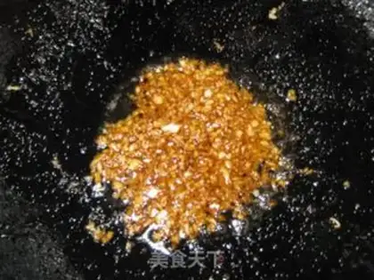 Make Garlic abalone step 7