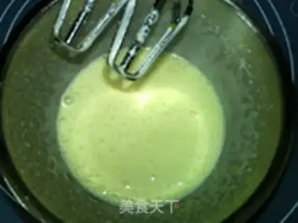 Make Red bean ice cream step 2