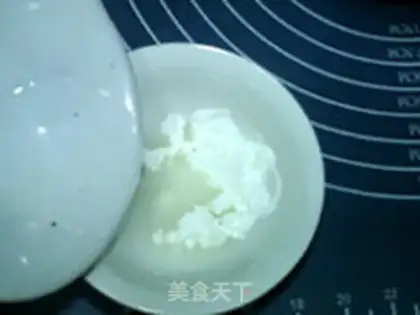 Make Red bean ice cream step 3