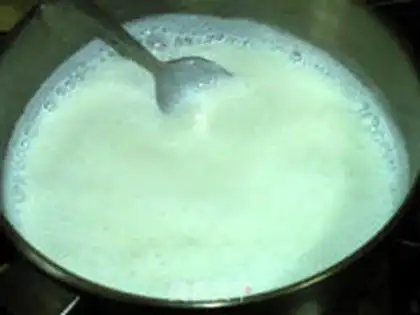 Make Red bean ice cream step 7