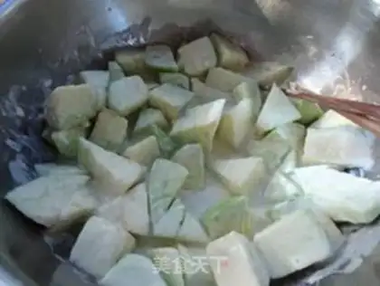 Make Sugar and eggplant step 3