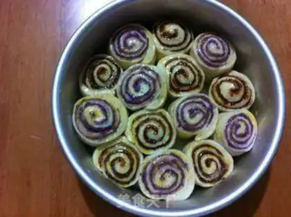 Make Potato soybean double rolls step 9