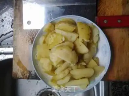 Make Purple potato pie step 1