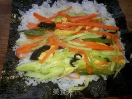 Make Sushi step 3