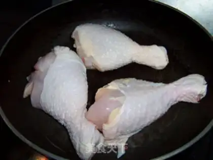 Make Red chicken legs step 1