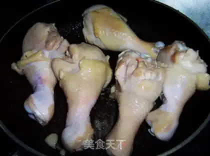 Make Red chicken legs step 2