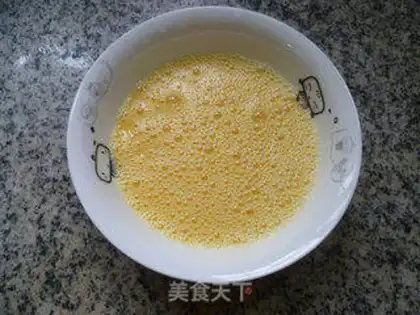 Make Soybeans, fried eggs step 3