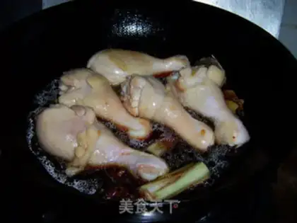 Make Red chicken legs step 7