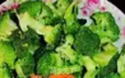 Make Clear the broccoli step 1