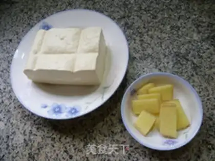 Make ♪ White tofu burn ribs ♪ step 1