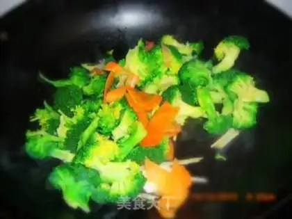 Make Clear the broccoli step 5