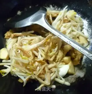 Make The yellow cabbage is white roasted step 12