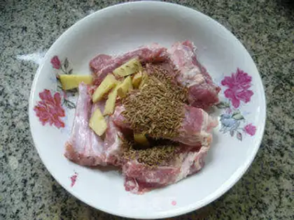 Make Routine ribs step 3