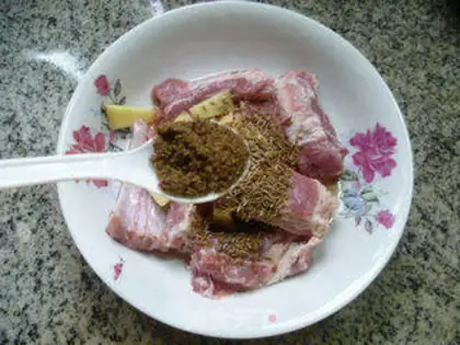 Make Routine ribs step 5