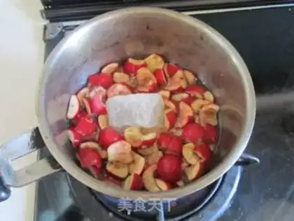 Make A mountain cake step 2