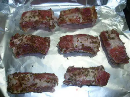 Make Routine ribs step 9
