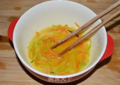 Make Vegetable bagel step 2