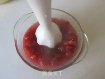 Make A mountain cake step 4