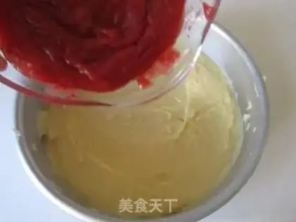 Make A mountain cake step 5