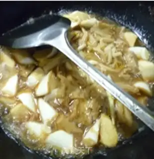 Make The yellow cabbage is white roasted step 17