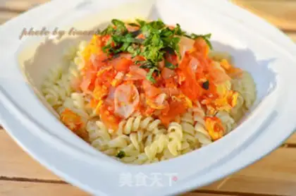 Make Potato egg pasta step 11