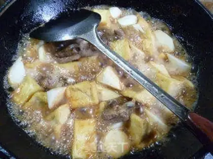Make ♪ White tofu burn ribs ♪ step 16