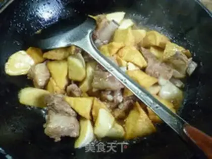 Make ♪ White tofu burn ribs ♪ step 17