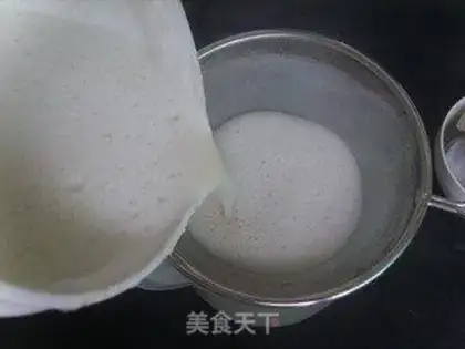 Make Oatmeal milk step 5