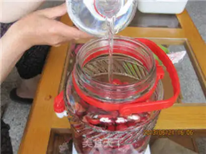 Make Cherry wine step 5