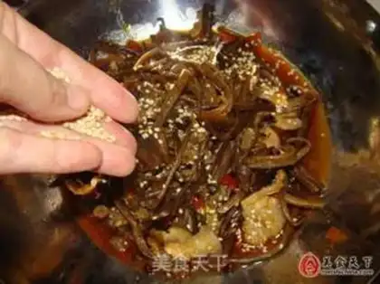 Make A dry pot of tea and mushrooms step 10
