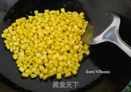 Make Gold sand corn step 3