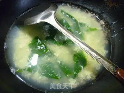 Make Burgundy omelet soup step 10