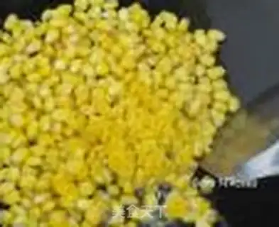 Make Gold sand corn step 4